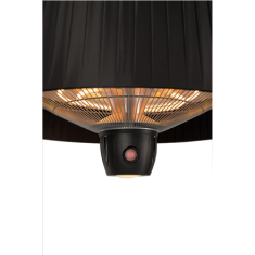 shumee SUNRED | Grelec | ARTIX C-HB, kompakten, svetel, stenski | infrardeči | 1500 W | črne barve | IP24