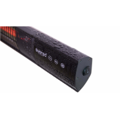 shumee SUNRED | Radiator | RD-DARK-20, temna stena | Infrardeči | 2000 W | Število stopenj moči | Primerno za prostore do m² | Črna | IP55