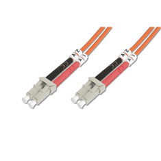 Digitus Digitus | Bakreni kabel | Optična povezava | Moški | LC večmodni | Moški | LC večmodni | Oranžen | 3 m