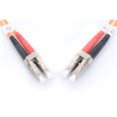 Digitus Digitus | Bakreni kabel | Optična povezava | Moški | LC večmodni | Moški | LC večmodni | Oranžen | 3 m