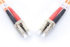 Digitus Digitus | Bakreni kabel | Optična povezava | Moški | LC večmodni | Moški | LC večmodni | Oranžen | 3 m