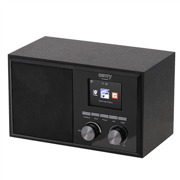 shumee Camry | Internetni radio | CR 1180 | Funkcija alarma | AUX vhod | Črna