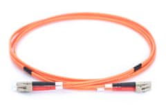 Digitus Digitus | Bakreni kabel | Optična povezava | Moški | LC večmodni | Moški | LC večmodni | Oranžen | 3 m