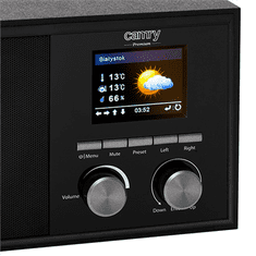 shumee Camry | Internetni radio | CR 1180 | Funkcija alarma | AUX vhod | Črna