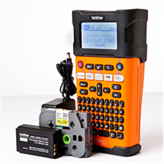 shumee Brother P-Touch | PT-E300VP | Enobarvni | Neposredna termalna | Drugo | Črna | Oranžna