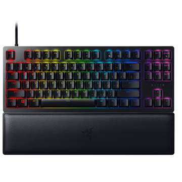 shumee Razer | Huntsman V2 Tenkeyless | Igralna tipkovnica | Optična igralna tipkovnica | RGB LED osvetlitev ozadja | RU | Črna | Žična | Rdeče linearno stikalo