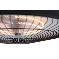 shumee SUNRED | Radiator | RSH17, Retro Bright Stenski | Infrardeči | 2100 W | Število stopenj moči | Primerno za prostore do 1000 m² | Črna | IP54