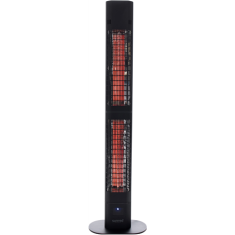 shumee SUNRED | Grelec | RD-DARK-3000L, Valencia Dark Lounge | Infrardeči | 3000 W | Črna | IP55