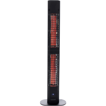 shumee SUNRED | Grelec | RD-DARK-3000L, Valencia Dark Lounge | Infrardeči | 3000 W | Črna | IP55