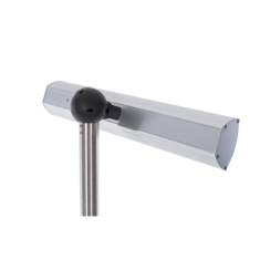 shumee SUNRED | Radiator | RD-SILVER-2000S, Ultra stoječi | Infrardeči | 2000 W | Število stopenj moči | Primerno za prostore do 1000 m² | Srebrna | IP54