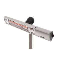 shumee SUNRED | Radiator | RD-SILVER-2000S, Ultra stoječi | Infrardeči | 2000 W | Število stopenj moči | Primerno za prostore do 1000 m² | Srebrna | IP54