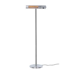 shumee SUNRED | Radiator | RD-SILVER-2000S, Ultra stoječi | Infrardeči | 2000 W | Število stopenj moči | Primerno za prostore do 1000 m² | Srebrna | IP54