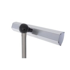 shumee SUNRED | Radiator | RD-SILVER-2000S, Ultra stoječi | Infrardeči | 2000 W | Število stopenj moči | Primerno za prostore do 1000 m² | Srebrna | IP54