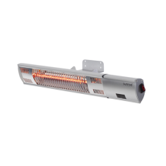 shumee SUNRED | Radiator | RD-SILVER-2000W, Ultra stenski | Infrardeči | 2000 W | Število stopenj moči | Primerno za prostore do 1000 m² | Srebrna | IP54