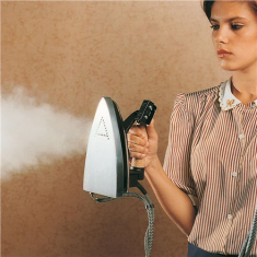shumee Polti | FI000031 Vaporella 2H Professional | Likalnik s parnim generatorjem in bojlerjem | 1,3 l | 3 bari | 1750 W | Prostornina rezervoarja za vodo ml | Siva/črna