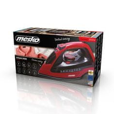 shumee Mesko | Likalnik | MS 5031 | Parni likalnik | 2400 W | Neprekinjen izpust pare 40 g/min | Izpust pare 70 g/min | Rdeča/črna