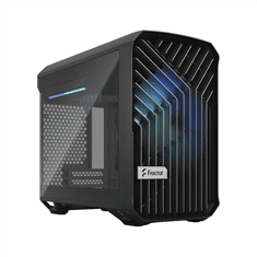 shumee Fractal Design | Torrent Nano RGB TG svetlobno zatemnjeno | stransko okno | črna | ATX