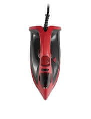 shumee Mesko | Likalnik | MS 5031 | Parni likalnik | 2400 W | Neprekinjen izpust pare 40 g/min | Izpust pare 70 g/min | Rdeča/črna