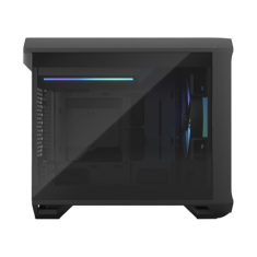 shumee Fractal Design | Torrent Nano RGB TG svetlobno zatemnjeno | stransko okno | črna | ATX