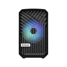 shumee Fractal Design | Torrent Nano RGB TG svetlobno zatemnjeno | stransko okno | črna | ATX