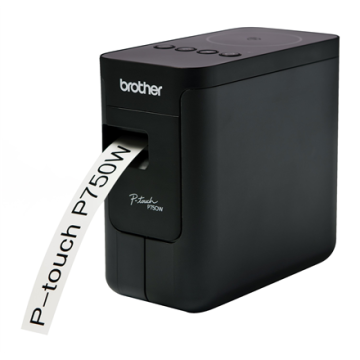 shumee Brother P-Touch | PT-P750W | Enobarvni | Termo prenos | Drugo | Črna
