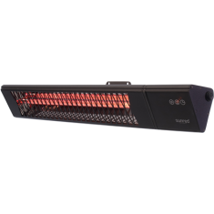 shumee SUNRED | Grelec | PRO25W-SMART, Trikotni temni pametni stenski | Infrardeči | 2500 W | Črn | IP55