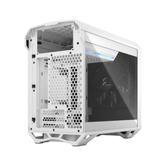 shumee Fractal Design | Torrent Nano TG prozorno zatemnjeno | Stransko okno | Bela | Napajalnik priložen | ATX