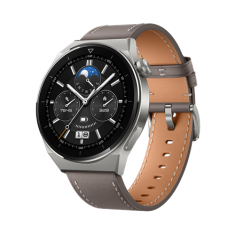 shumee Huawei Watch GT | 3 Pro | Pametna ura | Titan | 46 mm | Črna | Siva | Srebrna | Prašno odporna | Vodoodporna