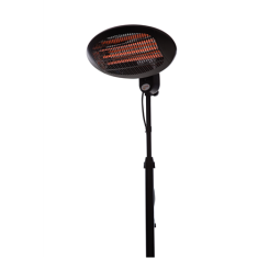 shumee SUNRED | Grelec | SMQ2000A, Elekra kvarčni talni grelec | Infrardeči | 2000 W | Črna | IP34