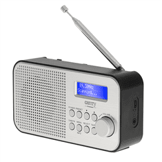 shumee Camry | CR 1179 | Prenosni radio | Črna/srebrna | Funkcija alarma