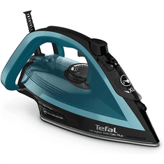 shumee TEFAL | FV6832E0 | Parni likalnik | 2800 W | Prostornina rezervoarja za vodo 270 ml | Neprekinjen izpust pare 50 g/min | Izpust pare 260 g/min | Črna/modra