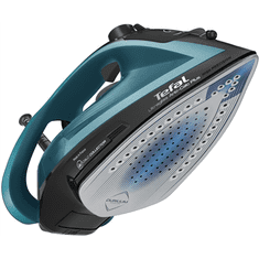 shumee TEFAL | FV6832E0 | Parni likalnik | 2800 W | Prostornina rezervoarja za vodo 270 ml | Neprekinjen izpust pare 50 g/min | Izpust pare 260 g/min | Črna/modra