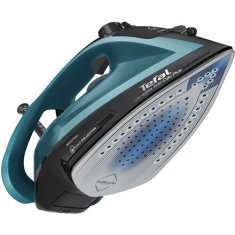 shumee TEFAL | FV6832E0 | Parni likalnik | 2800 W | Prostornina rezervoarja za vodo 270 ml | Neprekinjen izpust pare 50 g/min | Izpust pare 260 g/min | Črna/modra