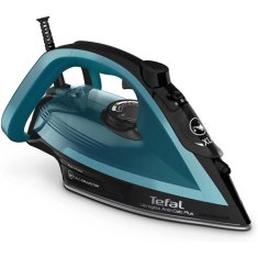 shumee TEFAL | FV6832E0 | Parni likalnik | 2800 W | Prostornina rezervoarja za vodo 270 ml | Neprekinjen izpust pare 50 g/min | Izpust pare 260 g/min | Črna/modra
