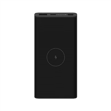 shumee Xiaomi Mi | Brezžična prenosna baterija | 10000 mAh | Skupaj 2: USB, 24-pinski USB-C - na kablu: USB-C | Črna