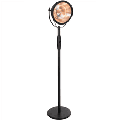 shumee SUNRED | Radiator | RSS19, Indus Bright stoječi | Infrardeči | 2100 W | Število stopenj moči | Primerno za prostore do m² | Črna | IP54