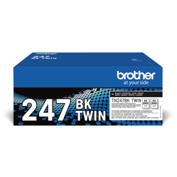 shumee Brother | 247BK DVOJNI | Črna | Toner | 3000 strani