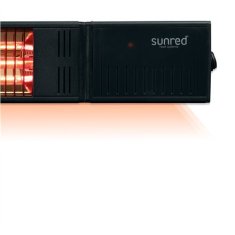 shumee SUNRED | Grelec | RDS-15W-B, Fortuna stenski | Infrardeči | 1500 W | Število stopenj moči | Primerno za prostore do 1000 m² | Črna | IP55