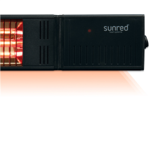 shumee SUNRED | Grelec | RDS-15W-B, Fortuna stenski | Infrardeči | 1500 W | Število stopenj moči | Primerno za prostore do 1000 m² | Črna | IP55