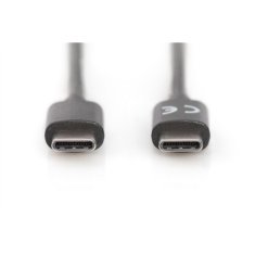 shumee Digitus | USB-C kabel | Moški | 24-pinski USB-C | Moški | 24-pinski USB-C | Črna | 1,8 m
