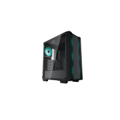 shumee Deepcool | Primerno za velikosti do "" | Ohišje srednjega stolpa (s štirimi ventilatorji Marrs Green LED) | CC560 | Stransko okno | Črna | Srednje velik | Napajalnik priložen Ne | ATX PS2