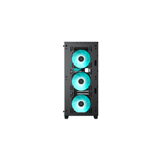 shumee Deepcool | Primerno za velikosti do "" | Ohišje srednjega stolpa (s štirimi ventilatorji Marrs Green LED) | CC560 | Stransko okno | Črna | Srednje velik | Napajalnik priložen Ne | ATX PS2