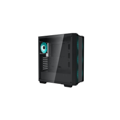 shumee Deepcool | Primerno za velikosti do "" | Ohišje srednjega stolpa (s štirimi ventilatorji Marrs Green LED) | CC560 | Stransko okno | Črna | Srednje velik | Napajalnik priložen Ne | ATX PS2