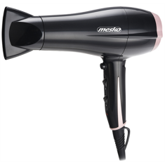 shumee Mesko | Sušilnik za lase | MS 2249 | 2000 W | 3 temperaturne nastavitve | Črna/Roza
