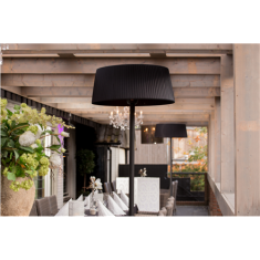 shumee SUNRED | Radiator | ARTIX SB BASIC, Svetla talna svetilka | Infrardeča svetilka | 2100 W | Število stopenj moči | Primerno za prostore do m² | Črna | IP44