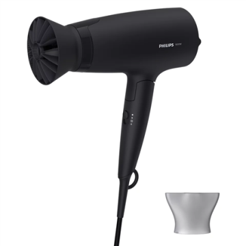 shumee Philips | Sušilnik za lase | BHD308/10 Serija 3000 | 1600 W | Število temperaturnih nastavitev | Črna