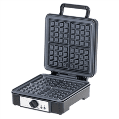 Adler Adler | AD 3049 | Aparat za vaflje | 1200 W | Število kosov testa: 4 | Belgija | Črna