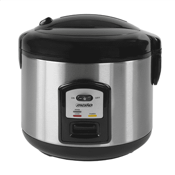 shumee Mesko | Kuhalnik riža | MS 6411 | 1000 W | 1,5 l | Črna/nerjaveče jeklo