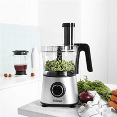 shumee Tristar | MX-4823 | Kuhinjski robot | Prostornina posode 1,5 l | 600 W | Hitrosti 2 | Material ročaja | Srebrna