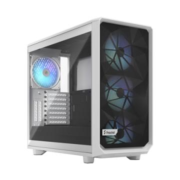 shumee Fractal Design | Meshify 2 RGB TG prozorno odtenek | Stransko okno | Bela | E-ATX | Napajalnik priložen Ne | ATX